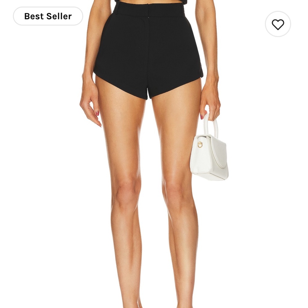 Black mini shorts!
